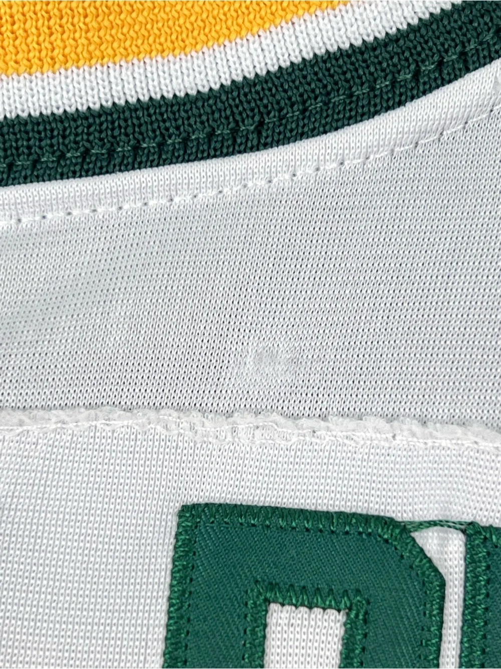 GREEN BAY PACKERS FOOTBALL On Field JERSEY NIKE #21 CLINTON-DIX Sz 44 White
